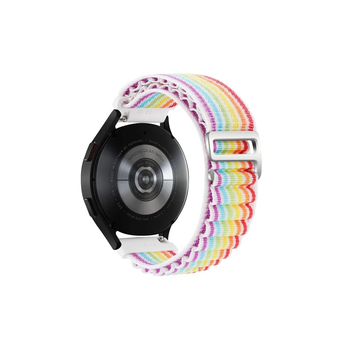 Watch 22mm Kr410 Kumaş Kordon - Gökkuşağı görsel 2