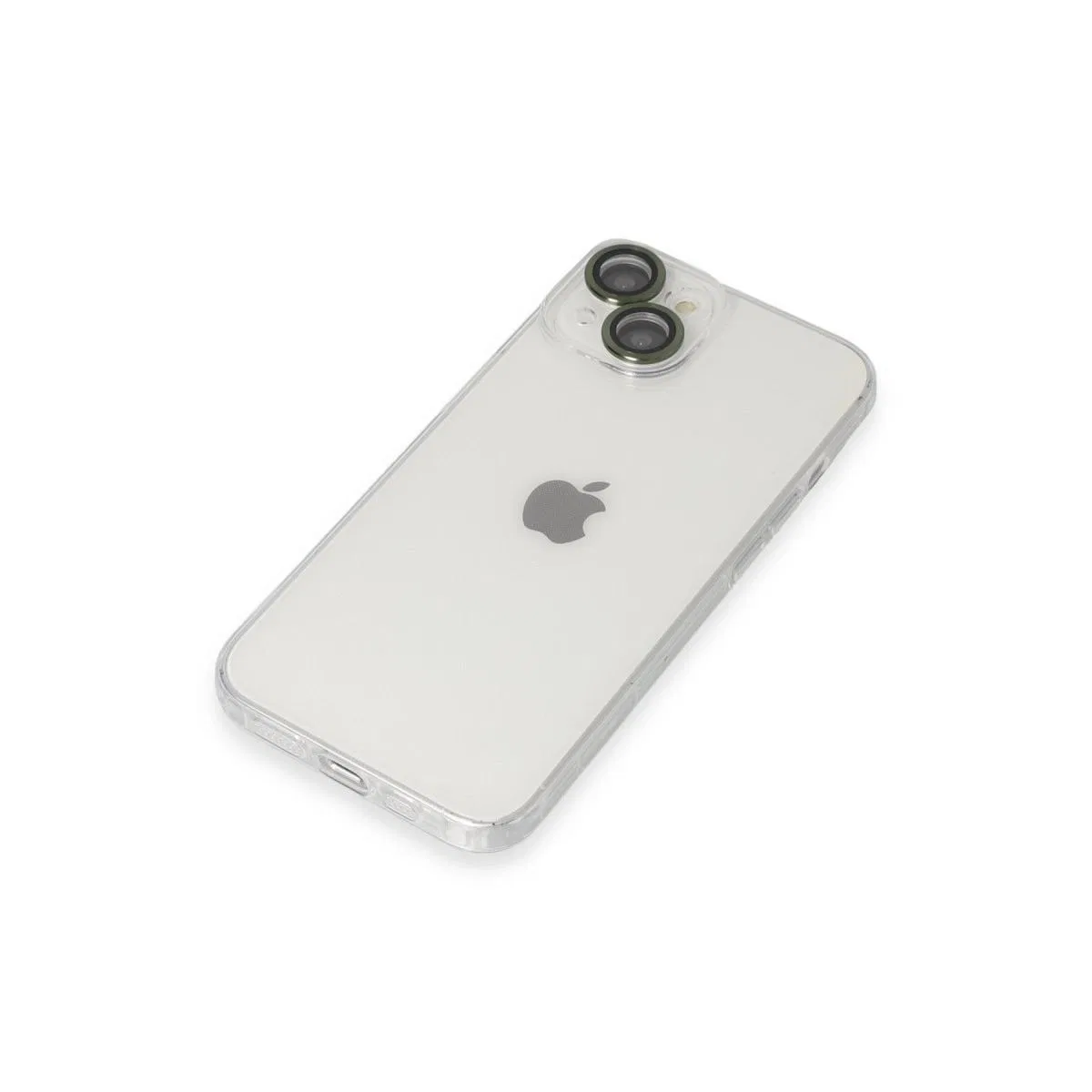 Apple İphone 14 Kılıf Luko Lens Silikon - Yeşil görsel 4