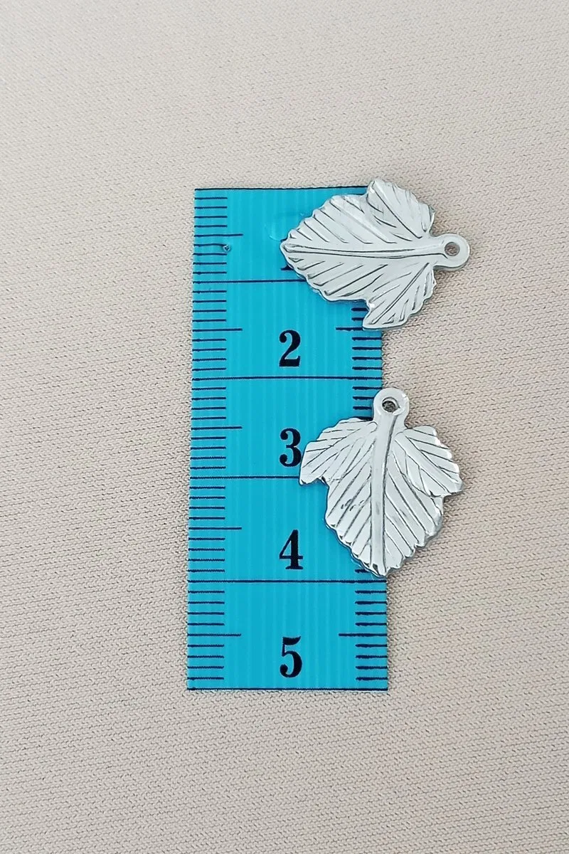 Oya Abiye Bileklik Kolye Pleksi Metalik Plastik Pul Gümüş Renk 24 gram 75 adet - BNC582 görsel 2