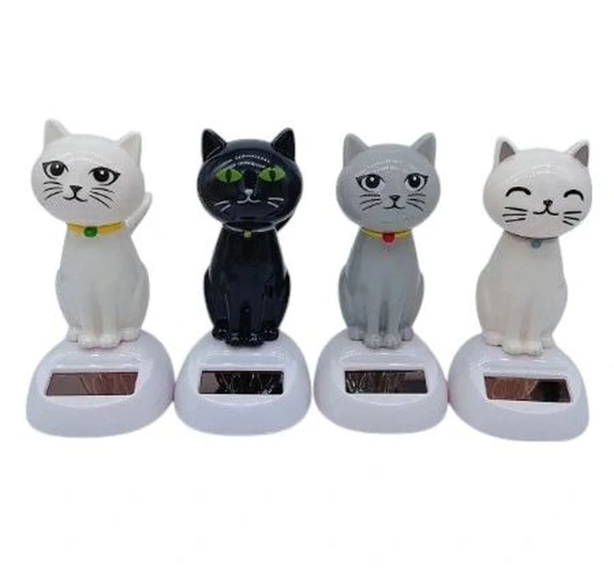 Güneş Enerjili Solar Sallanan Kedi