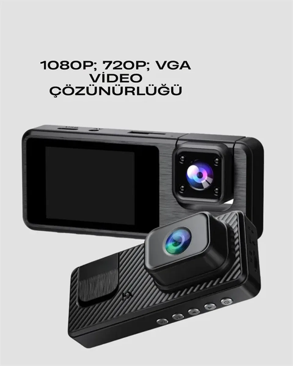 3 Klı Araç DVR – Ön + İç + Arka Kamera ile Tam Kapsama, Yüksek Güvenlik Yeni Nesil görsel 4