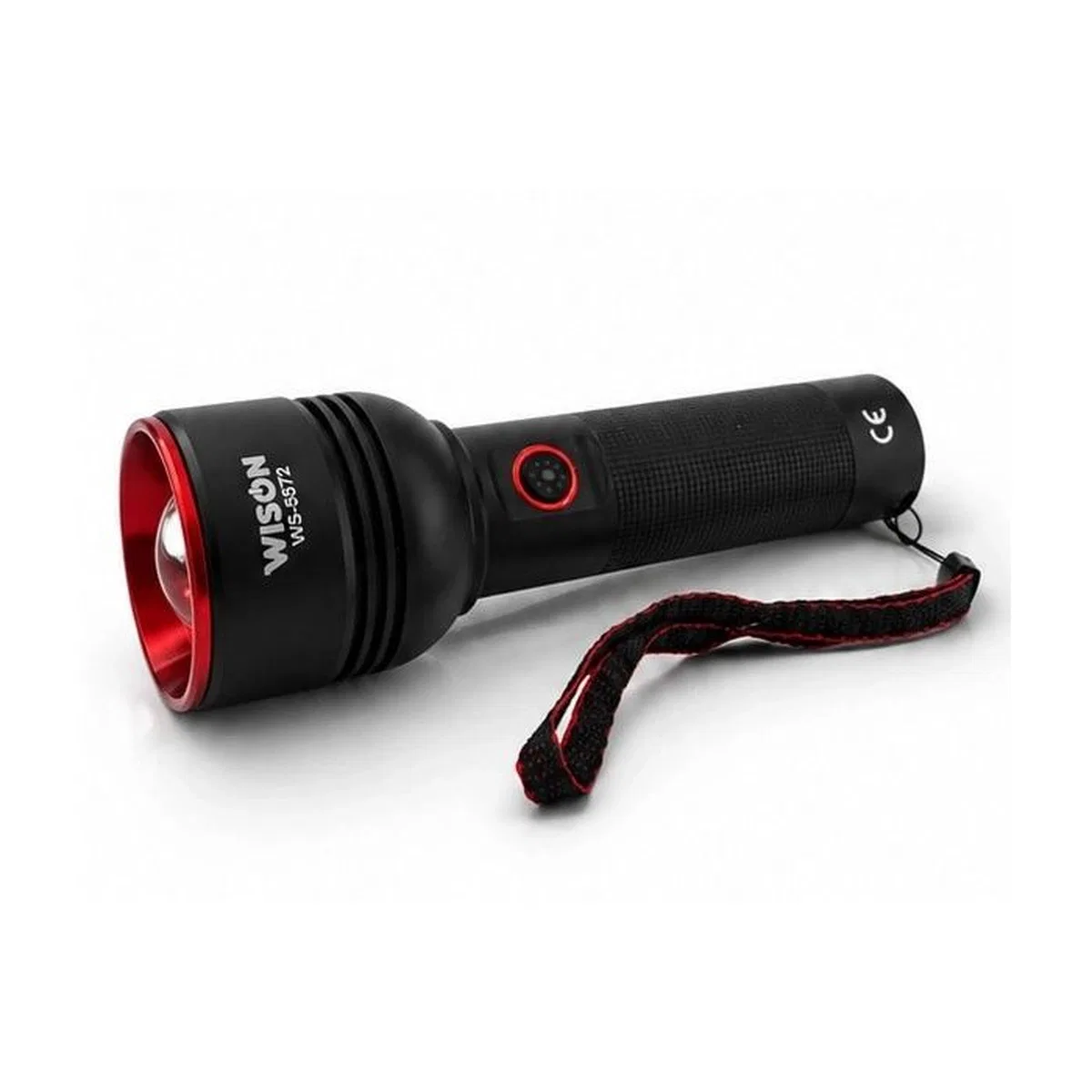 Ws-5572 20watt 2000 Lümen Uzun Menzilli Usb Type-c Şarjlı El Feneri görsel 2