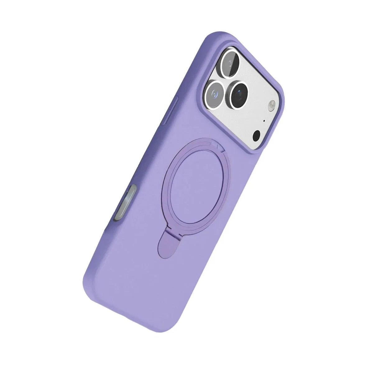 Apple İphone 17 Pro Max Regal Magsafe Standlı Kapak - Lila görsel 4