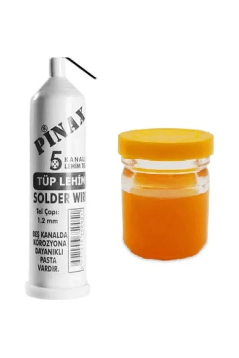 Pinax Tüp Lehim Teli 25 Gr 1. 2mm + Lehim Pastası - 40gr