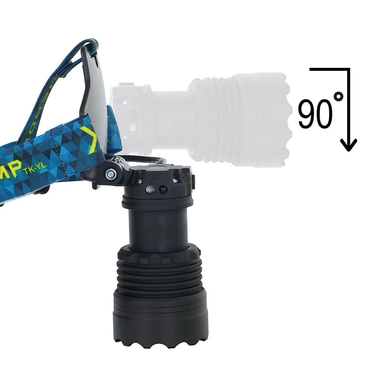 Cree P360 - 12, 000 Lümen Şarjlı Kafa Lambası Wt-627 görsel 5