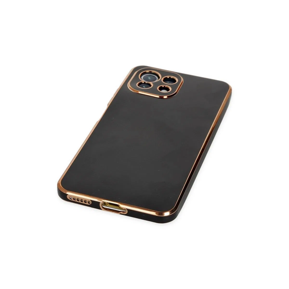 Xiaomi Mi 11 Lite Kılıf Volet Silikon - Siyah görsel 5