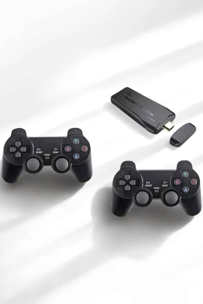 Gaming Atari 2. 4g Uyumlu Kablosuz Çift Kol Game Stick görsel 3
