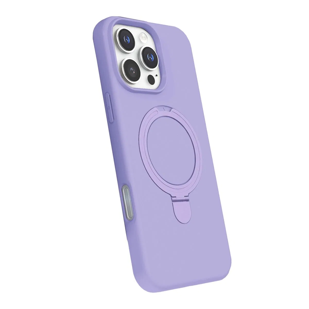 Apple İphone 16 Pro Regal Magsafe Standlı Kapak - Lila görsel 2