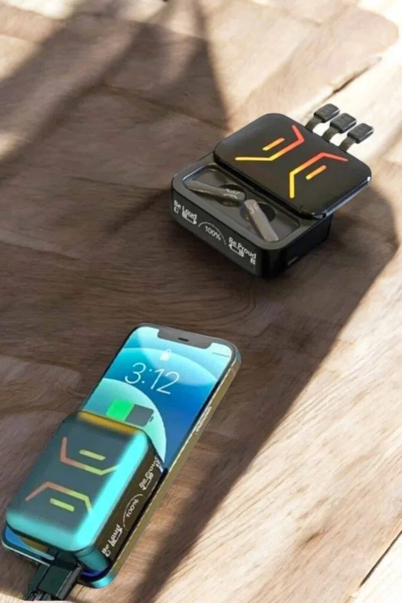 Bluetooth Kulaklık Gürültü Önleyici Yüksek Ses Kaliteli Kablosuz görsel 2