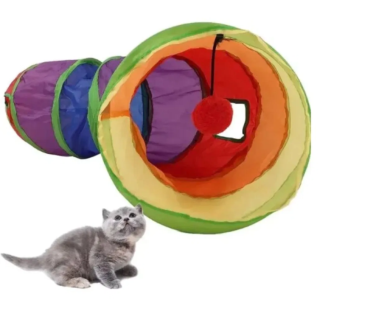 Kedi Oyun Tüneli 117 Cm görsel 2