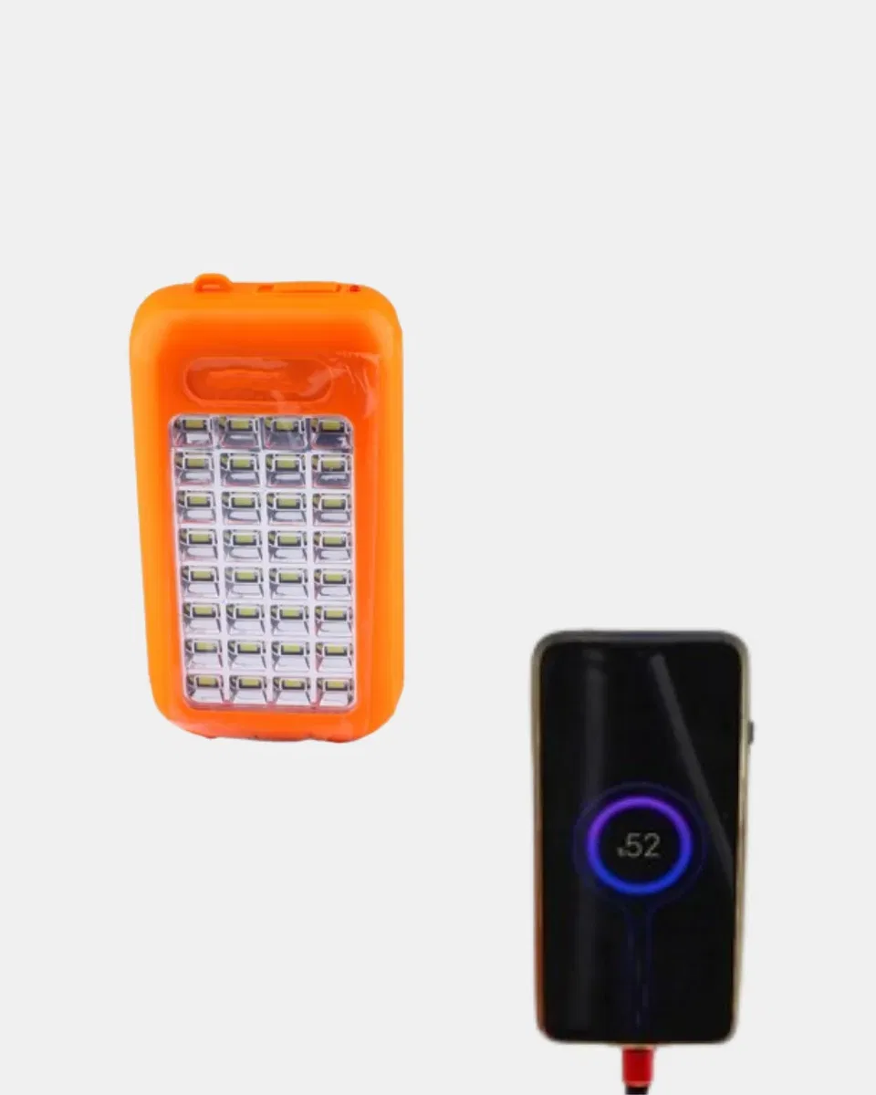 Güneş Enerjili Powerbank 10000 mAh LED Işıklı görsel 2