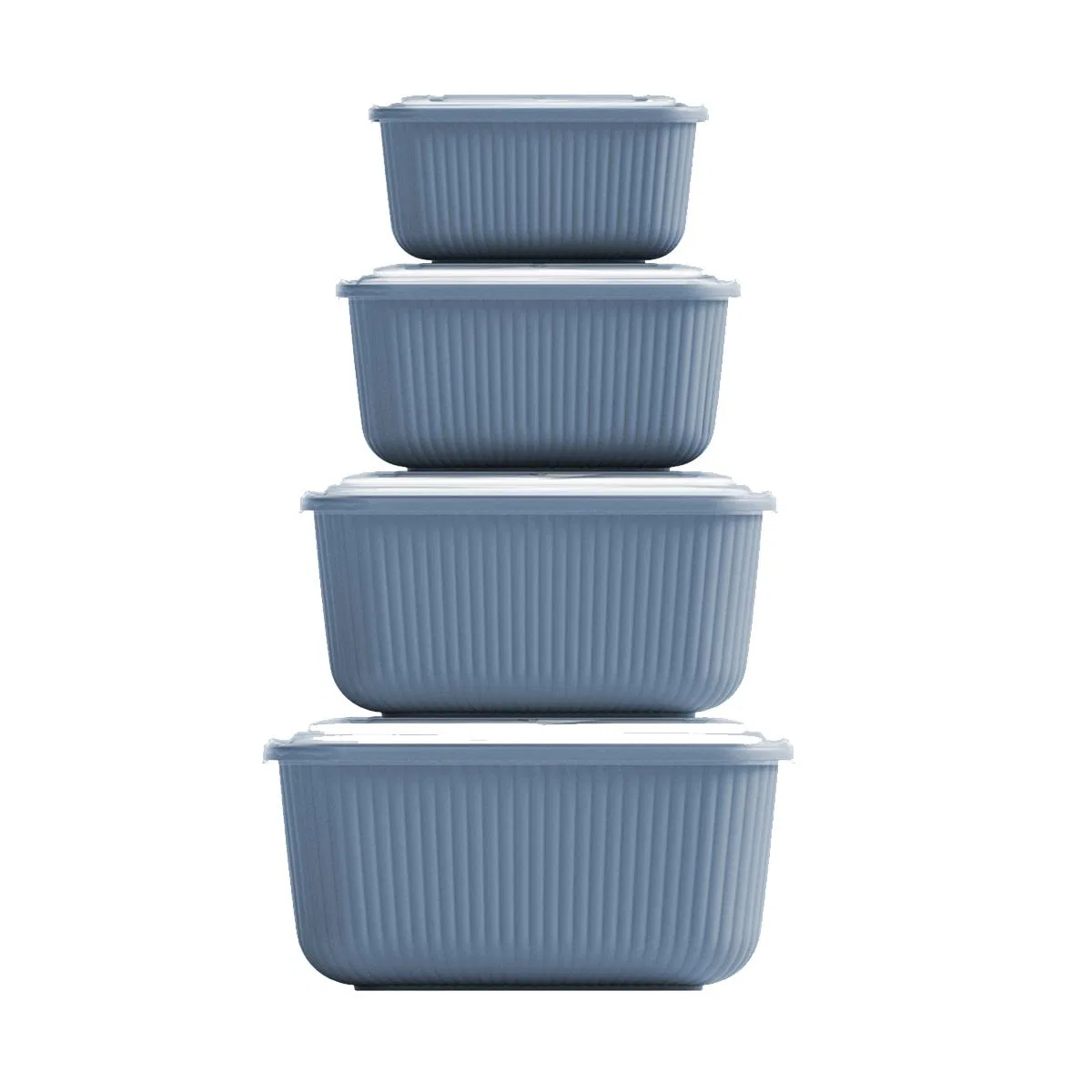 Sızdırmaz Dikdörtgen Saklama Kabı Seti (600/1100/1800/3000 ml) görsel 4