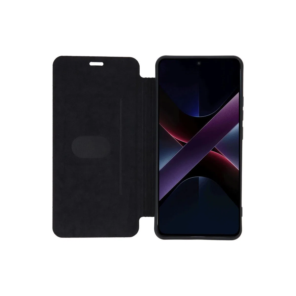 Xiaomi Poco X7 Pro Kılıf Flip Cover - Kırmızı görsel 4