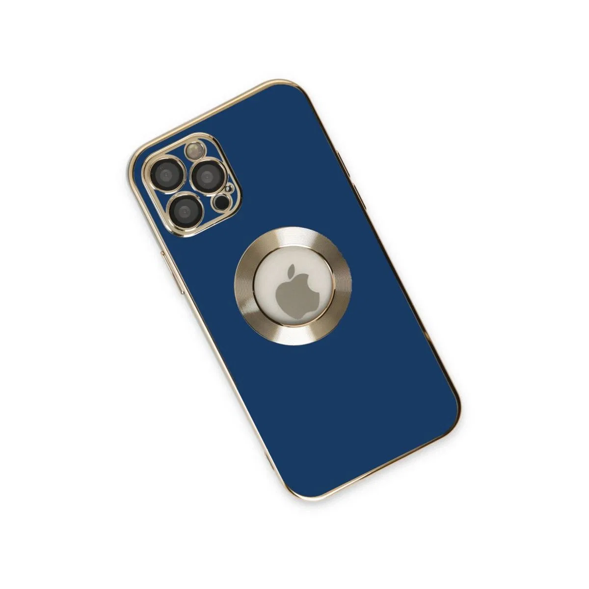 Apple İphone 12 Pro Max Kılıf Store Silikon - Mavi görsel 2