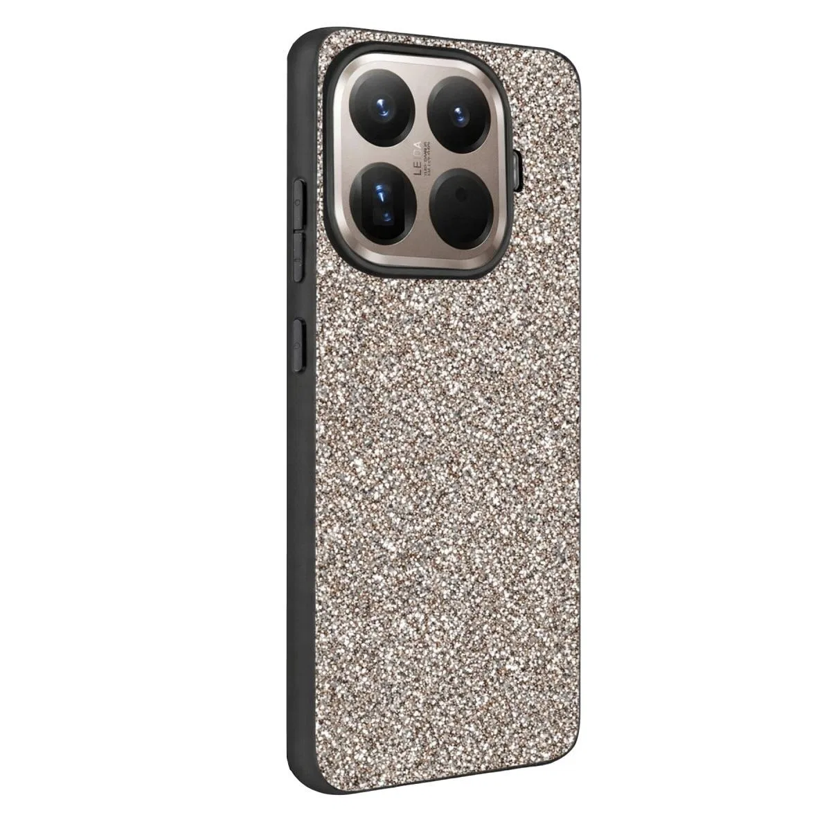 Onegif Xiaomi Mi 15t Pro Bright Simli Kapak - Gümüş görsel 3