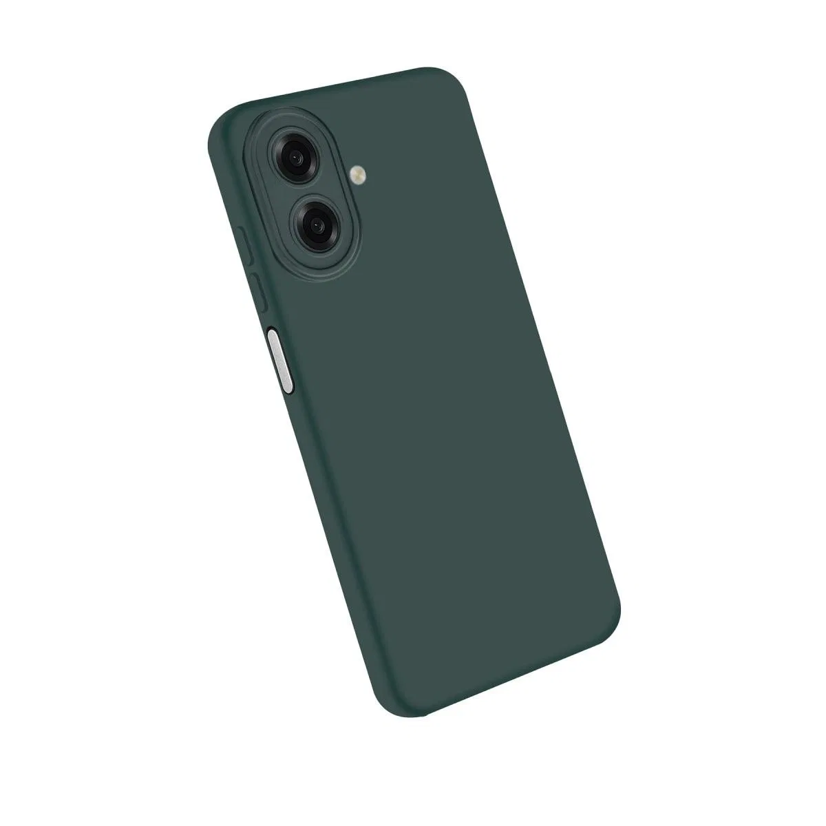 Samsung Galaxy A07 4g Nano İçi Kadife Silikon - K. yeşil görsel 5