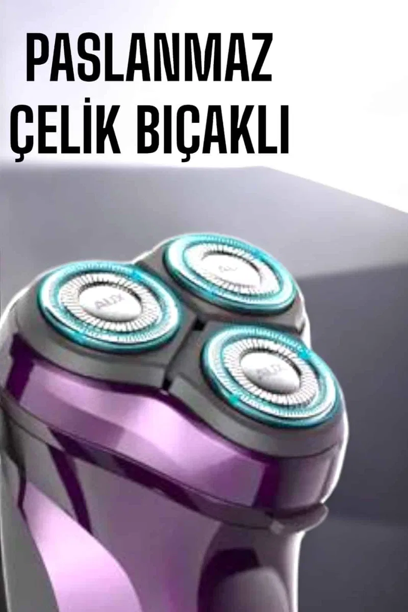 Profesyonel Şarjlı Saç ve Sakal Tıraş Makinesi Hassas Kesim görsel 2