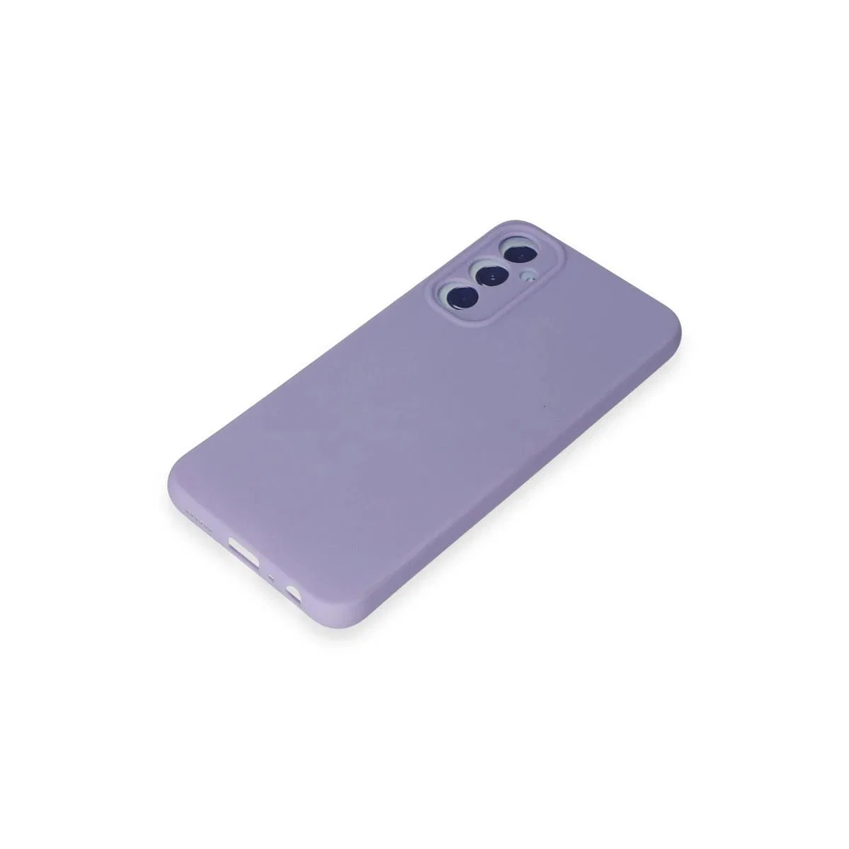 Samsung Galaxy A05s Kılıf First Silikon - Lila görsel 4