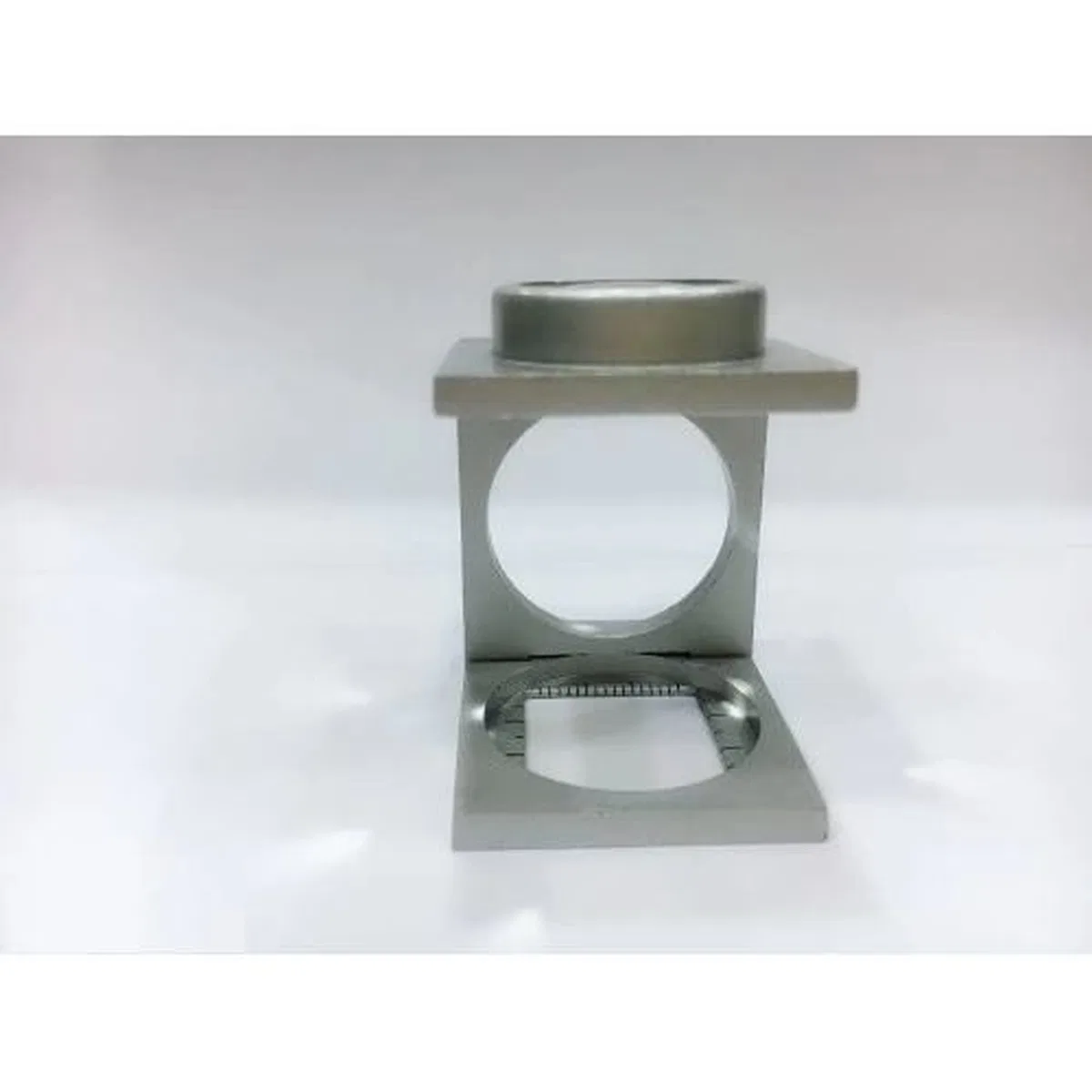 20 Mm Büyüteç Lup Dokumacı Büyüteci Full Çelik Katlanabilir Th9007a görsel 3