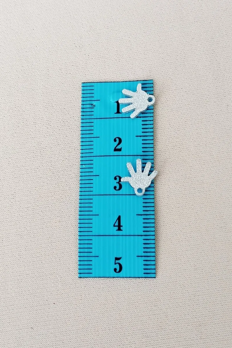 Oya Abiye Bileklik Kolye Pleksi Metalik Plastik Pul Gümüş Renk 8 gram 95 adet - BNC519 görsel 2