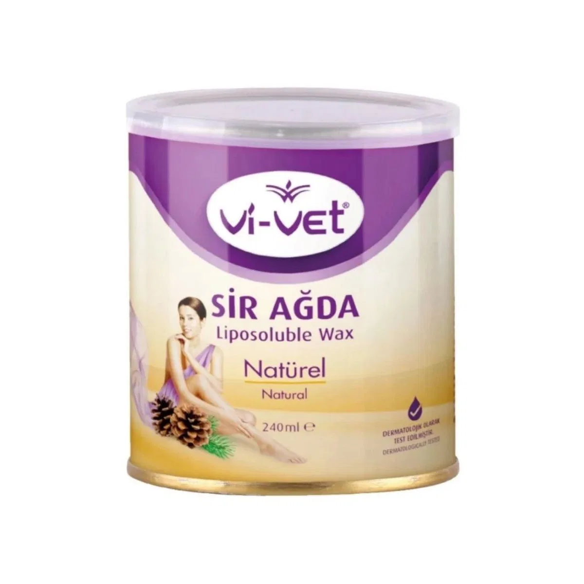 240 ml Sir Ağda Teneke Natürel görsel 2