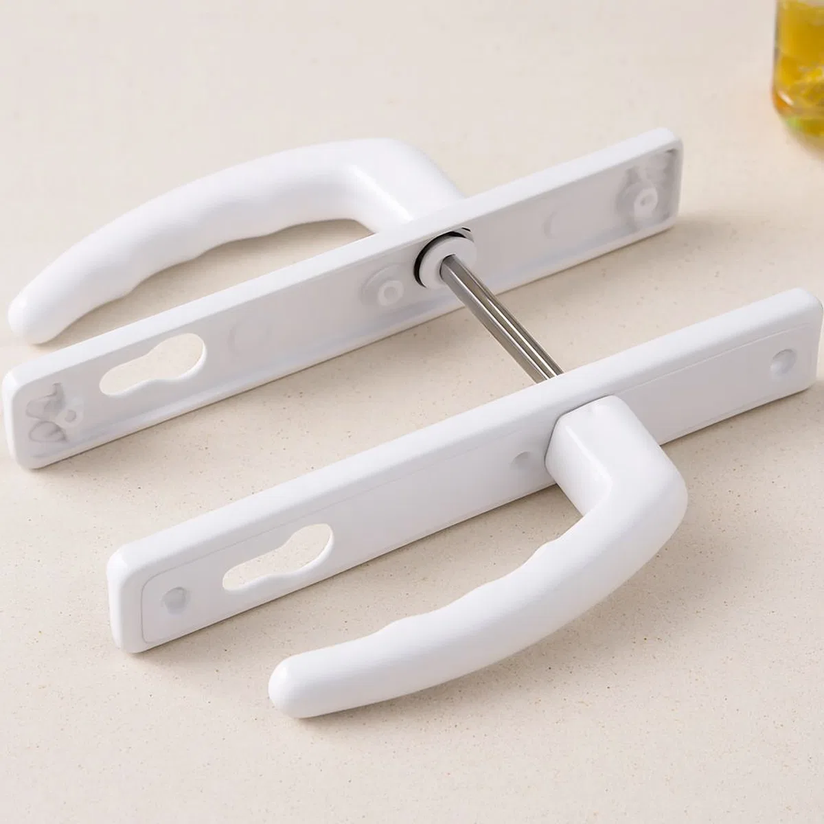 Beyaz PVC Kapı Kolu (Balkon ve Yale Uyumlu)