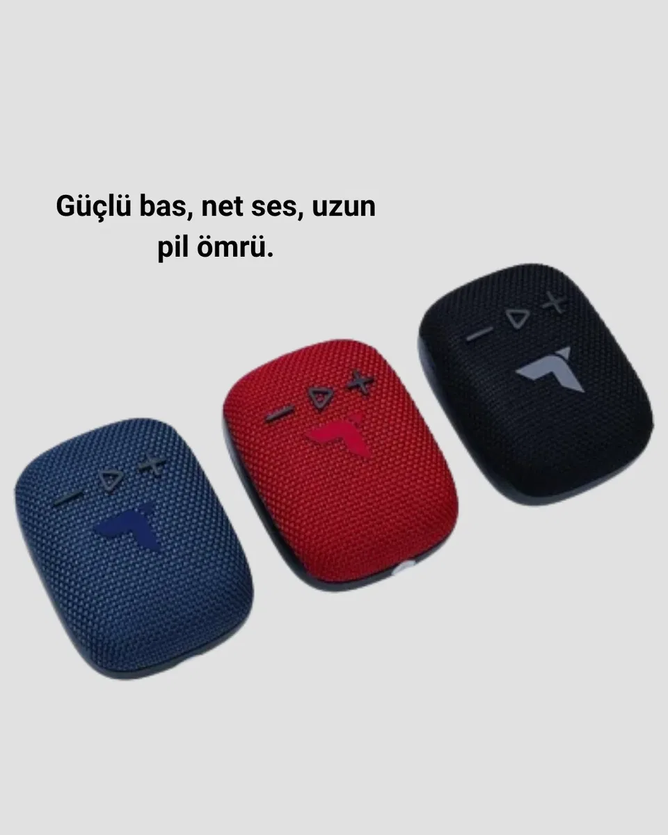 USB TF Kart ve FM Radyolu Bluetooth Hoparlör 5W görsel 3