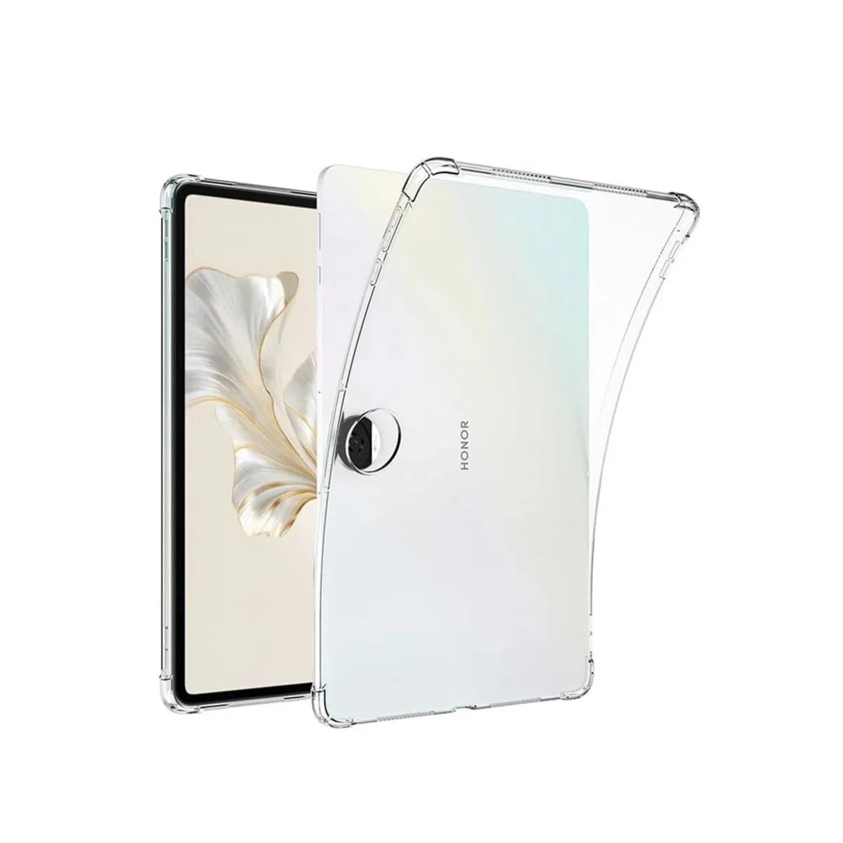 Huawei Honor Pad 9 Kılıf Anti Shock Tablet Silikon - Şeffaf