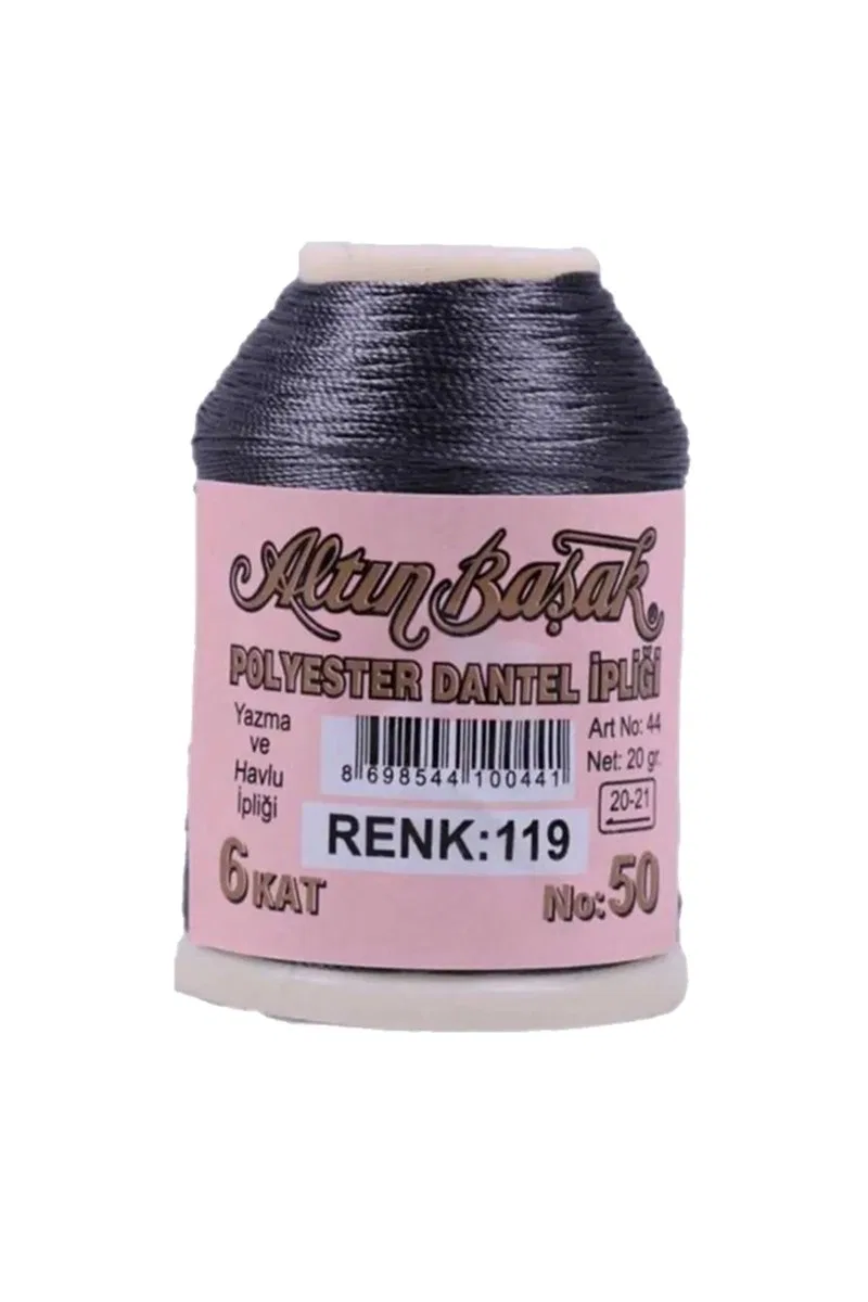 3 Adet Altınbaşak Oya ve Dantel İpi 20 gr - Royaleks - No: 938 - 111 - 119 görsel 4