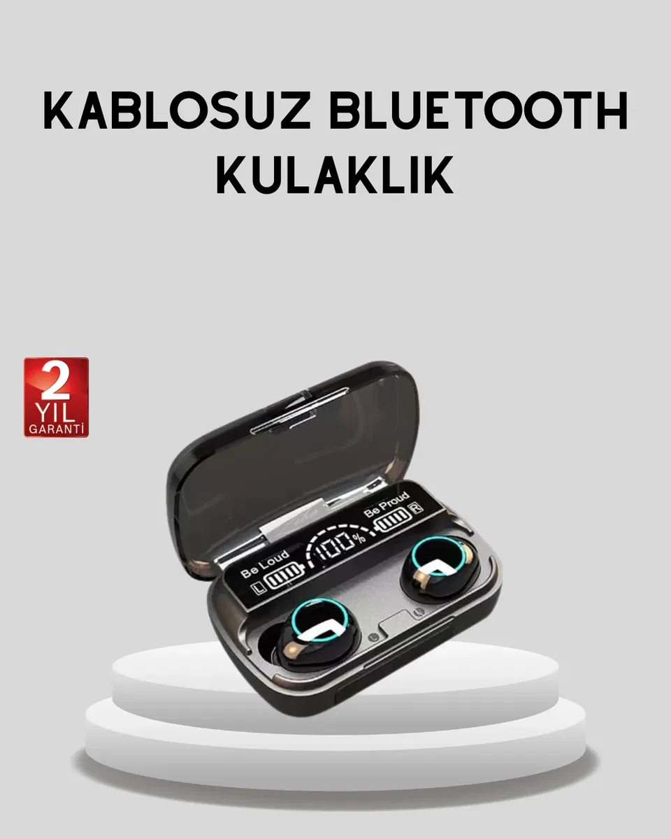 Bluetooth 5. 1 M10 TWS Kulaklık Ergonomik Tasarım Yüksek Ses Kaliteli