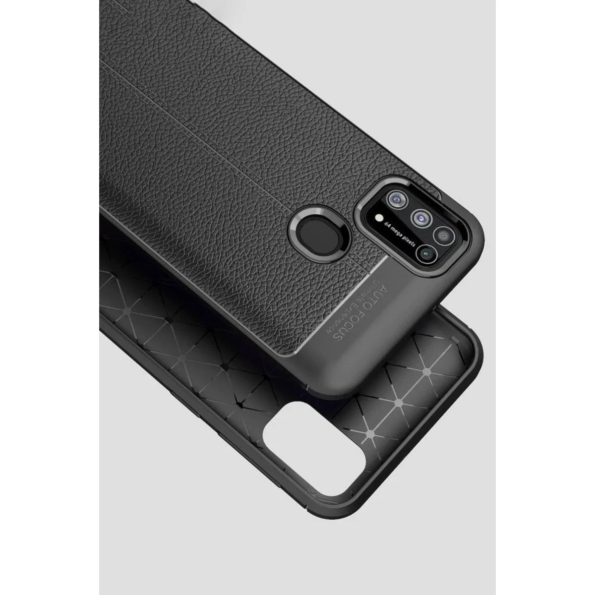 Samsung Galaxy M31 Kılıf Auto Focus Kapak - Kırmızı görsel 3