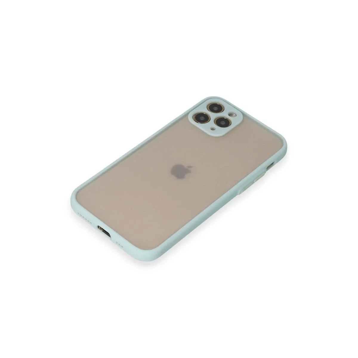 Apple İphone 11 Pro Kılıf Montreal Silikon Kapak - Turkuaz görsel 4