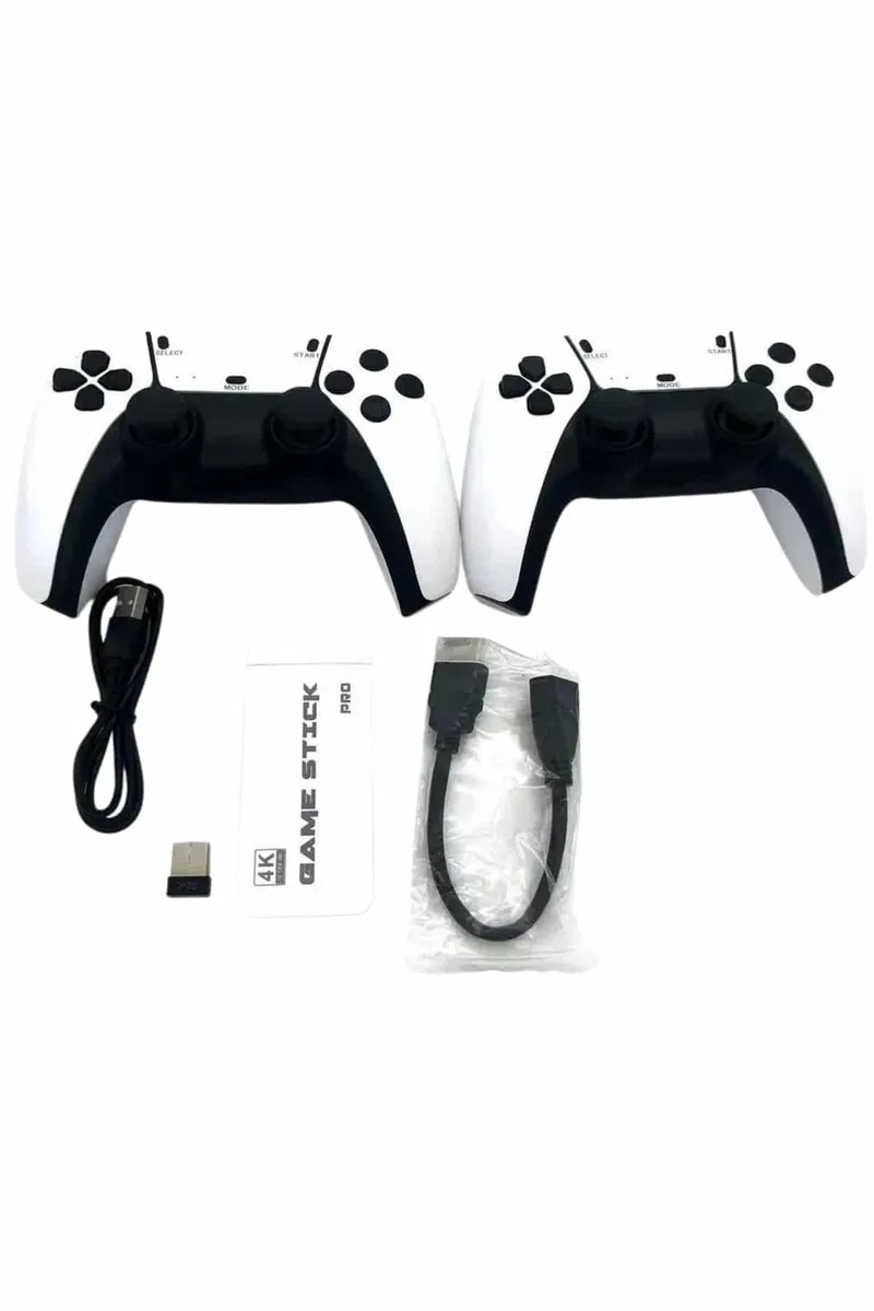 2. 4 GHZ Oyun Konsolu Çift Konsol 4K Ultra Hd Game Stick görsel 4
