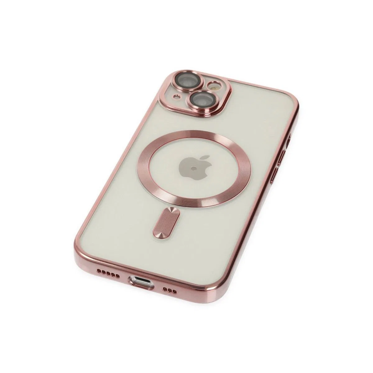 Apple İphone 14 Kılıf Kross Magneticsafe Kapak - Rose görsel 5