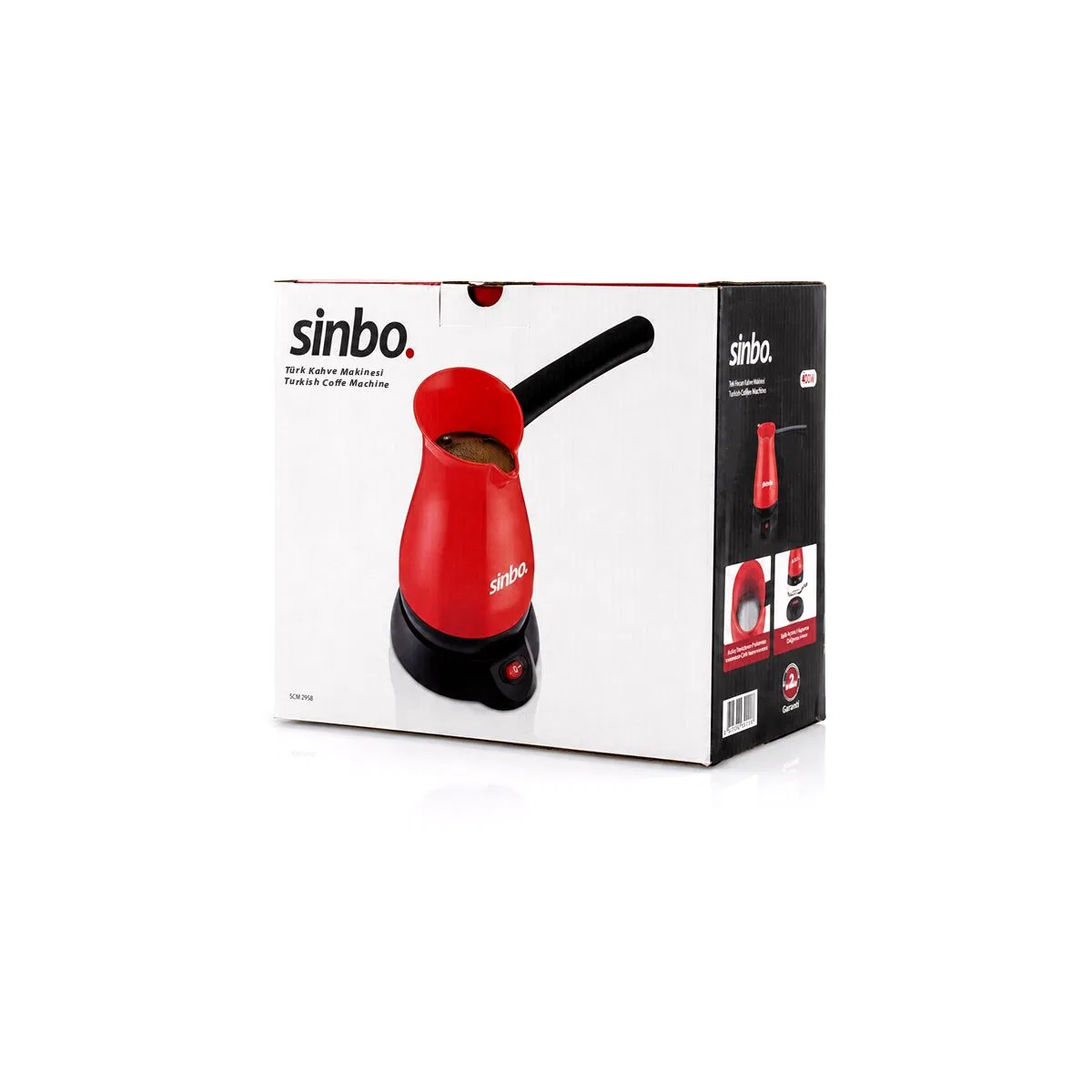Elektrikli Cezve Türk Kahve Makinesi 700W 400ml (5 Fincan) görsel 5