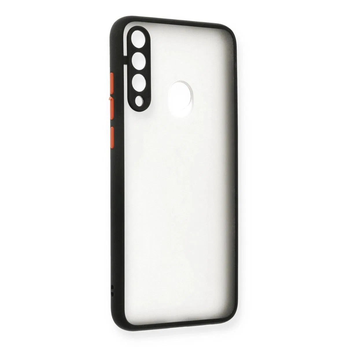 Huawei Y6p Kılıf Montreal Silikon Kapak - Siyah görsel 2