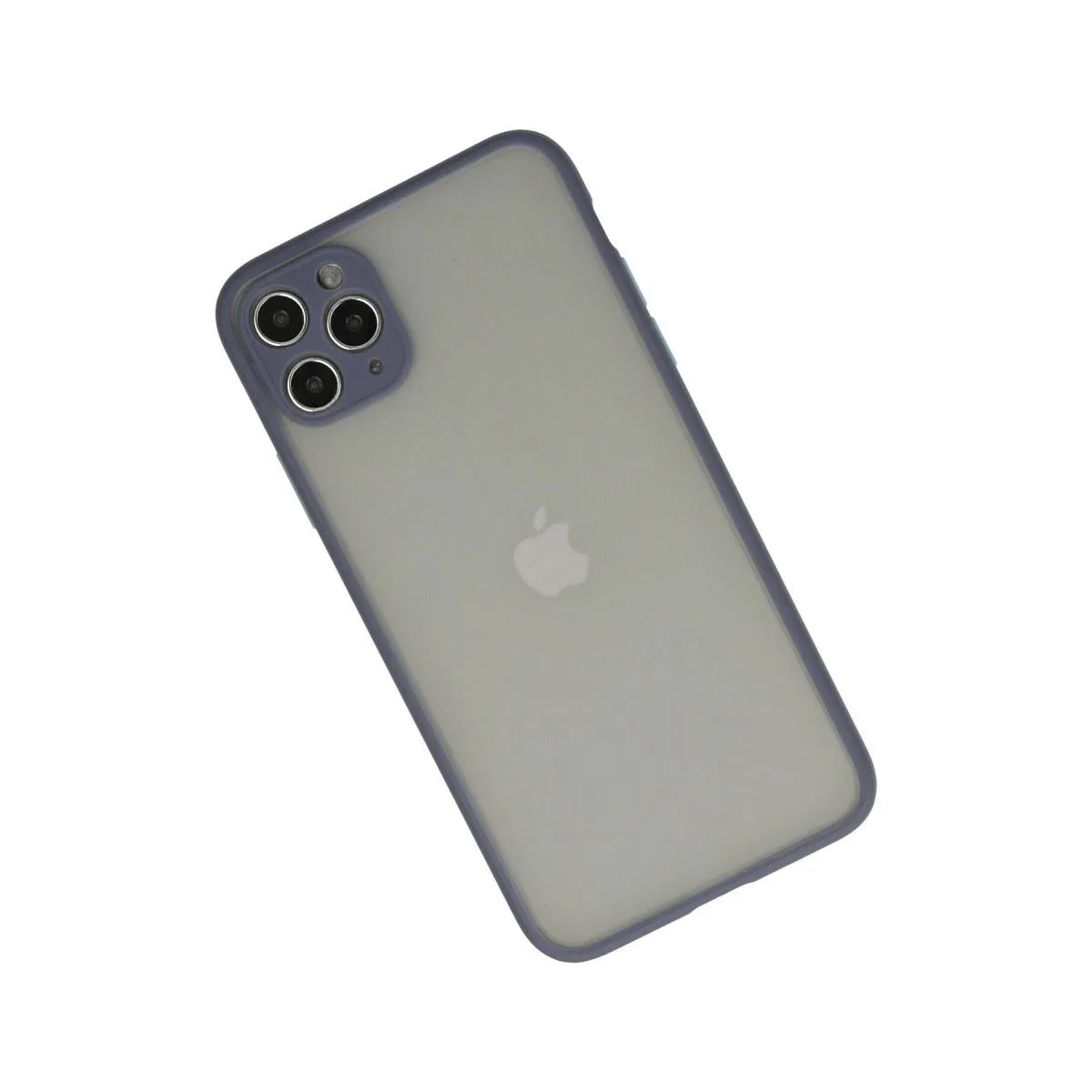 Apple İphone 12 Pro Max Kılıf Montreal Silikon Kapak - Gri görsel 3