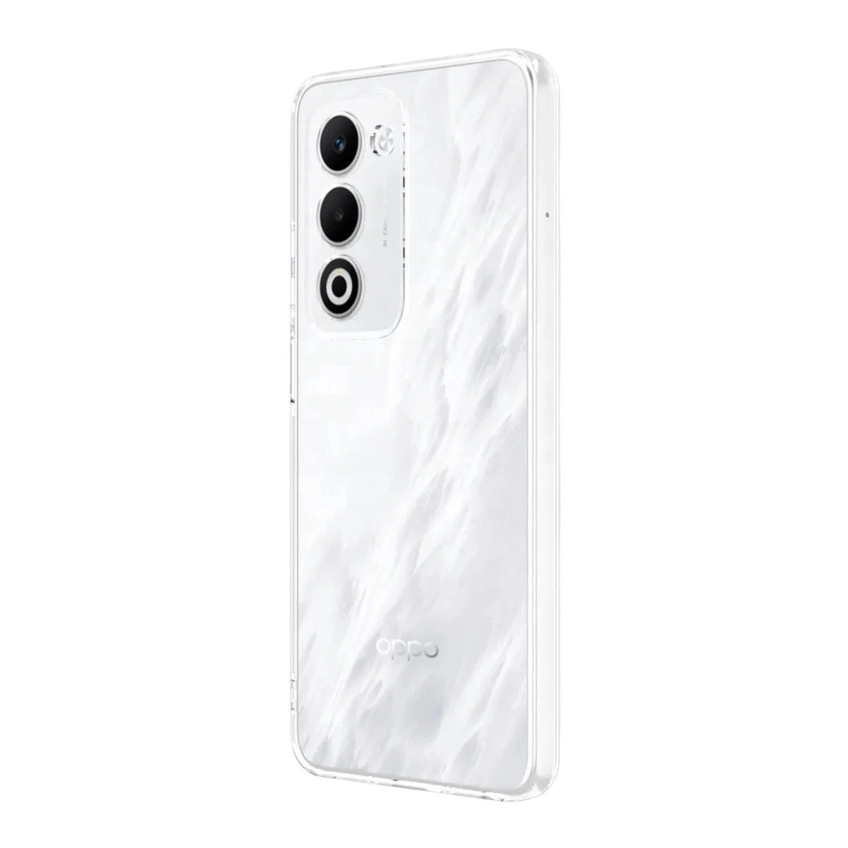 Oppo A5 4g Lüx Şeffaf Silikon - Şeffaf görsel 3