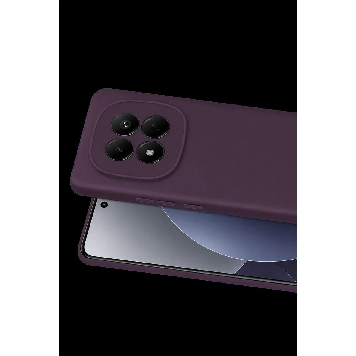 Xiaomi Redmi Note 15 Pro 4g First Silikon - Mürdüm görsel 2