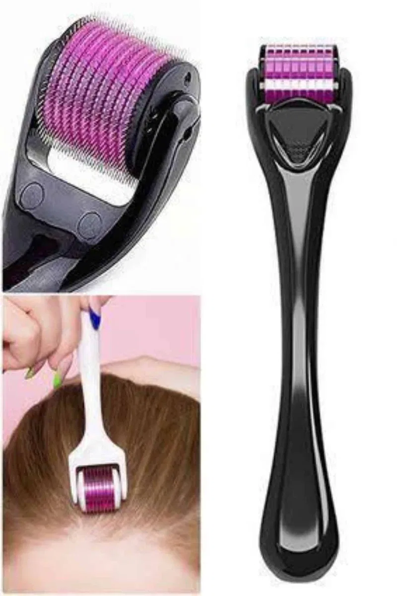 540 Iğneli Derma Roller 1Mm Titanyum Uçlu Saç Kaş Serum Kullanımına Uygun görsel 2