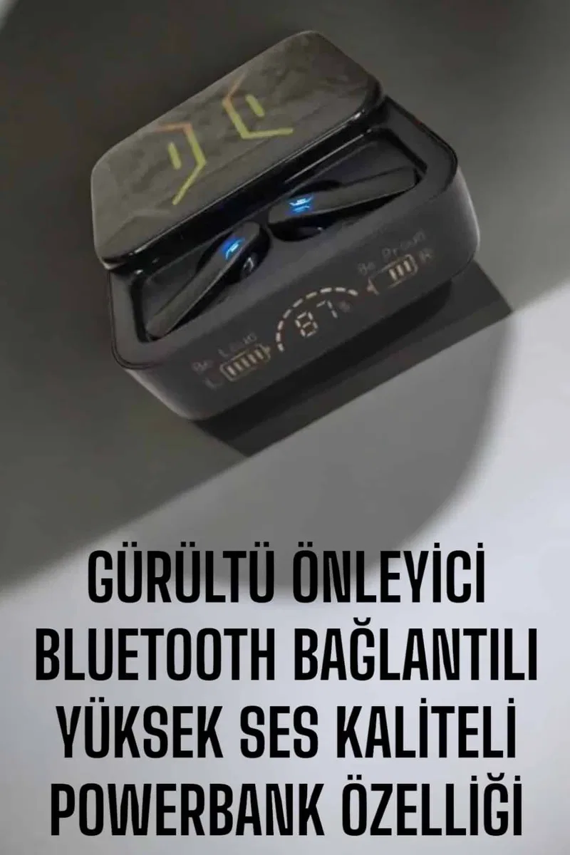 Bluetooth Kulaklık Gürültü Önleyici Yüksek Ses Kaliteli Kablosuz görsel 5