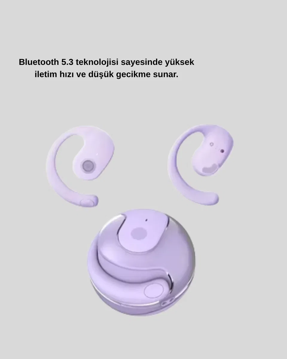 S05 Kablosuz Kulaklık Bluetooth 5. 3 IPX4 Su Geçirmez Stereo Ses Otomatik Bağlantı Yeni Nesil görsel 4