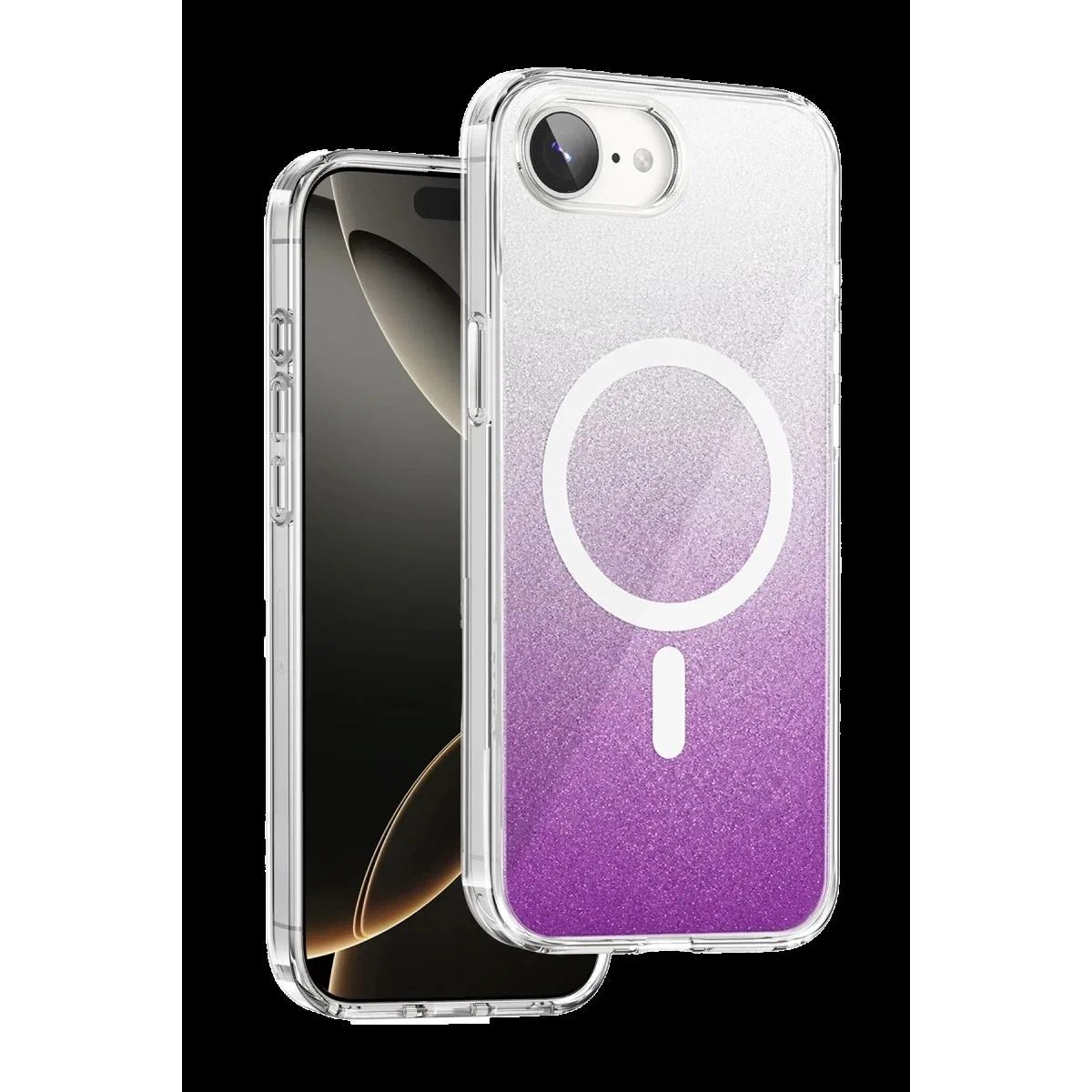 Onegif Apple İphone 17e Sora Simli Magsafe Kapak - Mor