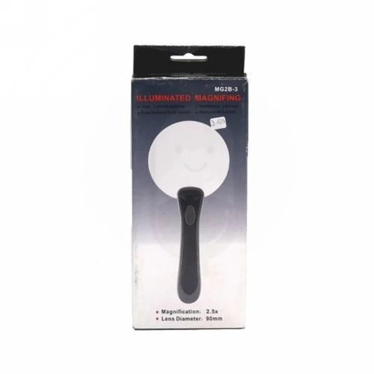 2 Led Işıklı 2. 5x90mm Okuma Büyüteç görsel 2