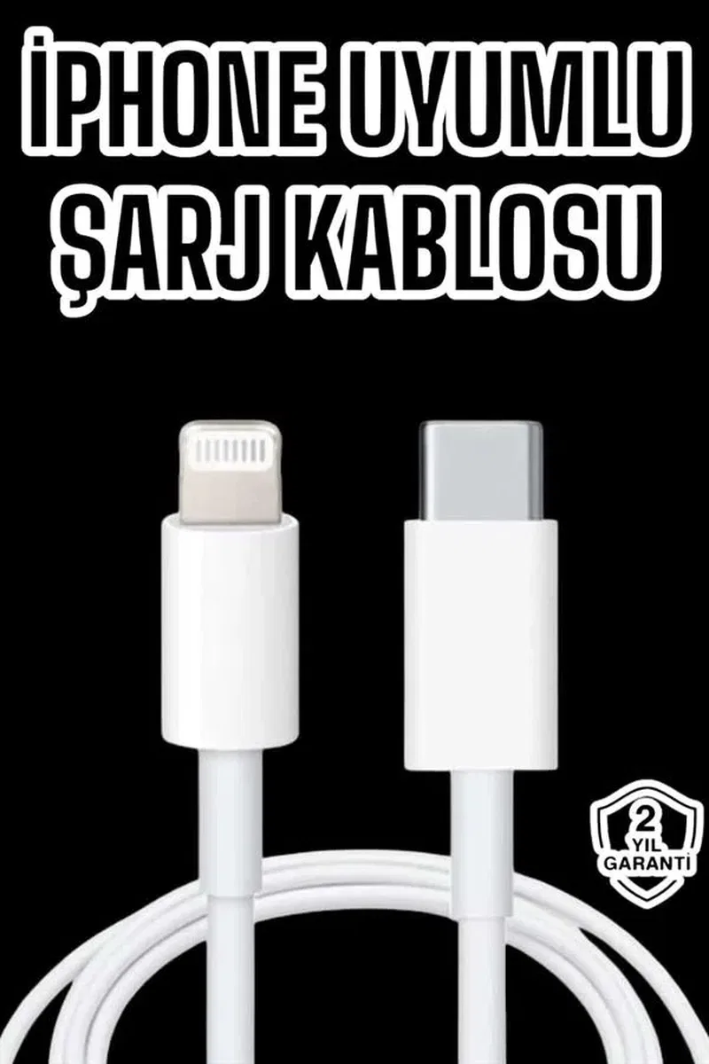 Iphone Tüm Modellerle Uyumlu Hızlı Şarj Kablosu İOS 30W görsel 2