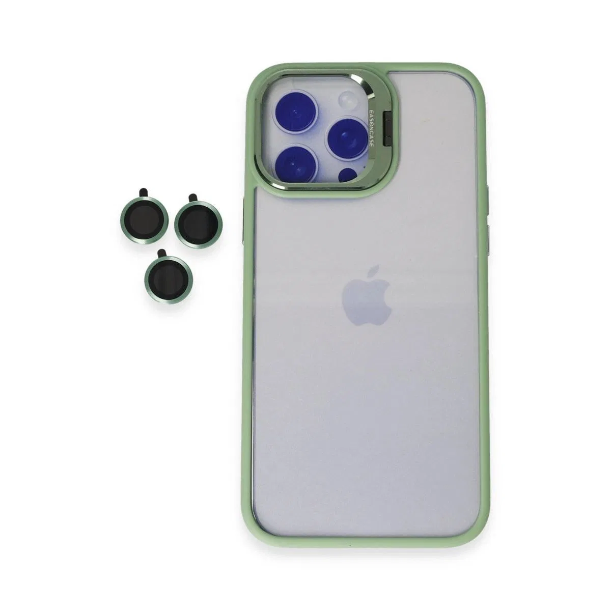 Joko Apple İphone 15 Pro Max Kılıf Roblox Lens Standlı Kapak - Yeşil