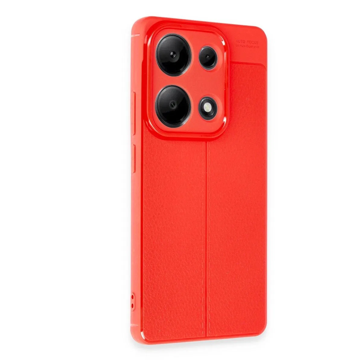 Xiaomi Redmi Note 13 Pro 4g Kılıf Auto Focus Kapak - Kırmızı görsel 2