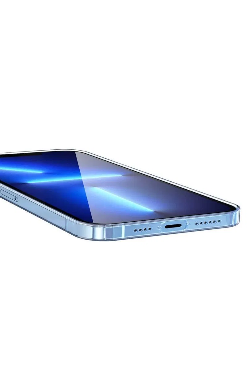 Iphone 13 Pro Max Kılıf Kamera Lens Korumalı Magsafe Destekli Şeffaf Darbe Emici Sert Kapak görsel 2