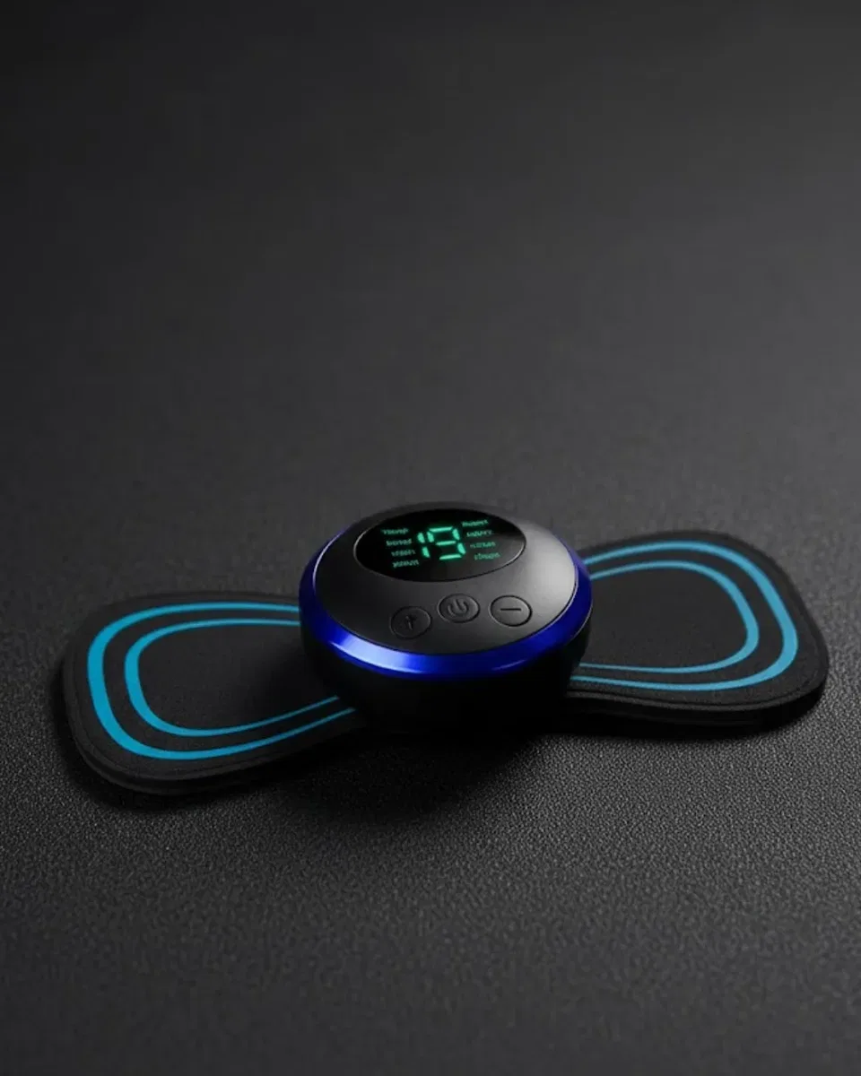 Mini EMS Masaj Cihazı Karın Kol Bacak İçin Elektronik Kas Uyarıcı