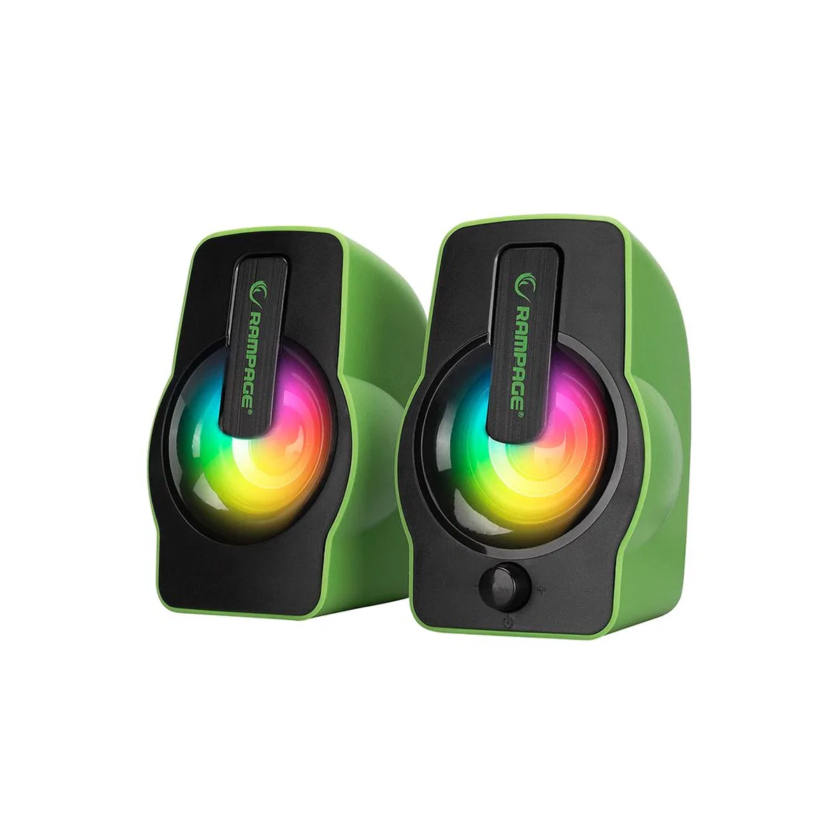 RGB Işıklı USB 2. 0 1+1 Multimedya Hoparlör Seti görsel 2
